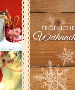 Gutscheinbuch "Fröhliche Weihnachten"
