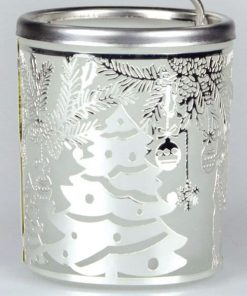 Glas Karussell Windlicht Nikolaus Teelicht | weihnachtlich Dekorieren
