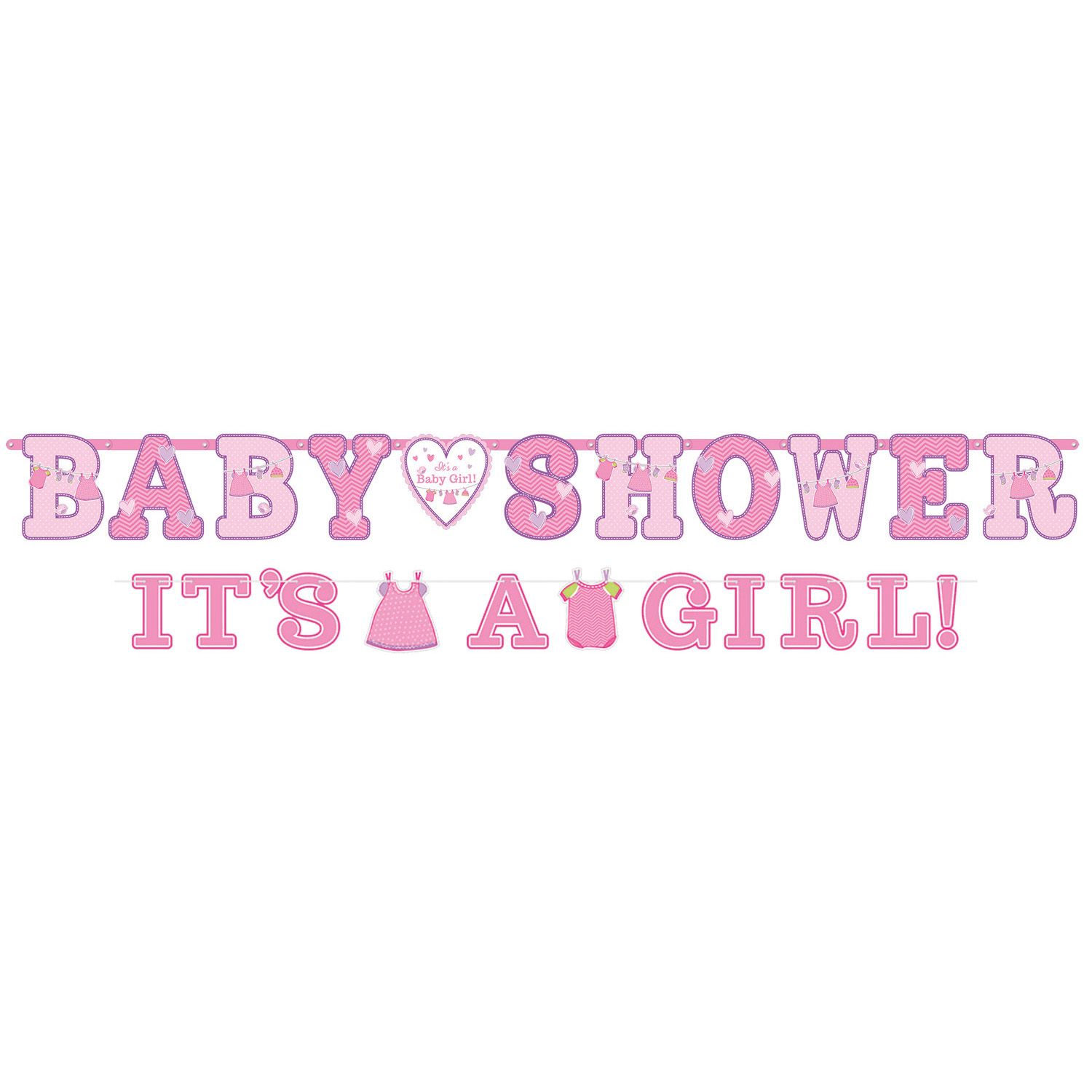 Baby Shower Party Dekoration für Mädchen Geburt Geschenk Baby Party Girl Rosa
