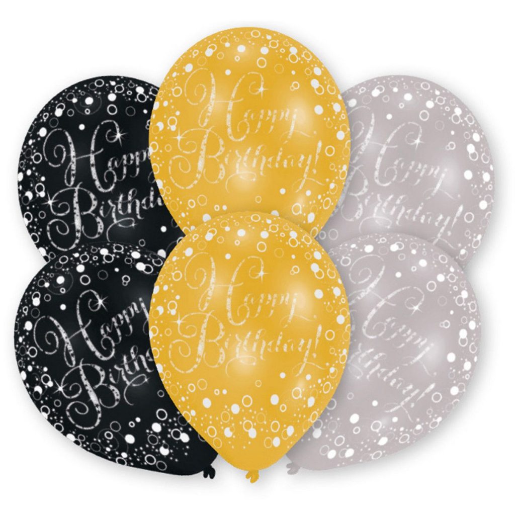 10 Goldene Latexballons (33 Cm) – Für Helium Oder Luft, Ideal Für Geburtstag, Hochzeit, Party